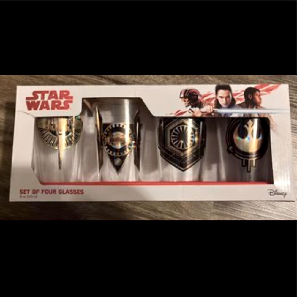 Star Wars Pint Glasses-NIB